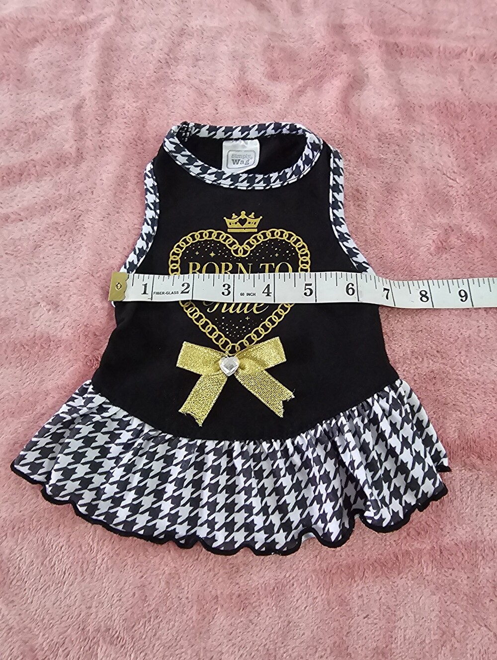 Mixed Small Pets Clothing Set-Pink Floral & Patterned Dresses (8 Dresses) (XS) - Picture 9 of 16